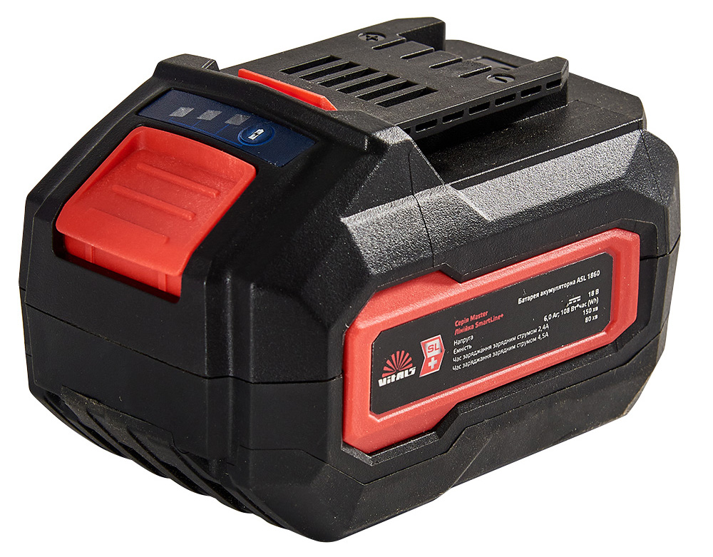 Акумулятор для електроінструментів VITALS Master ASL 1860 SmartLine+